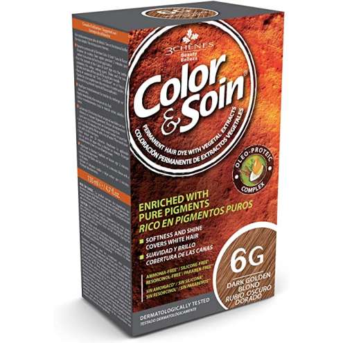 Color & Soin barva a péče 6G tmavá zlatá blond 135 ml